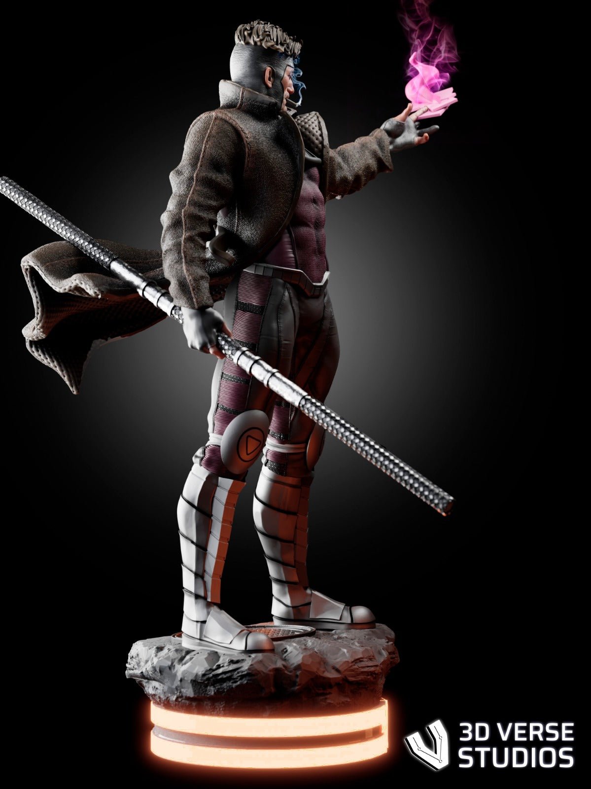 Gambit - CA 3D Studios - Dark Forge Arts