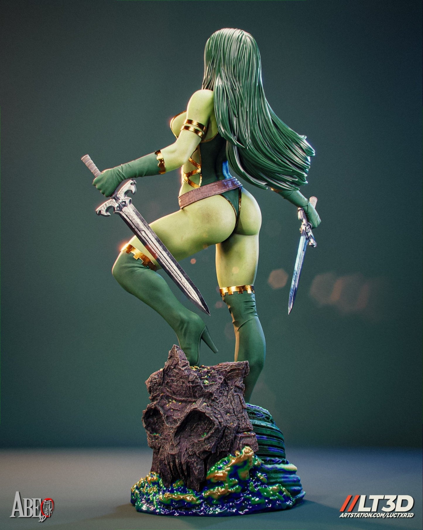 Gamora - Abe3D - Dark Forge Arts