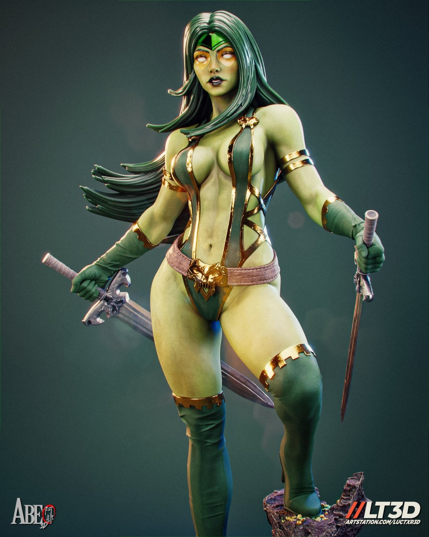 Gamora - Abe3D - Dark Forge Arts