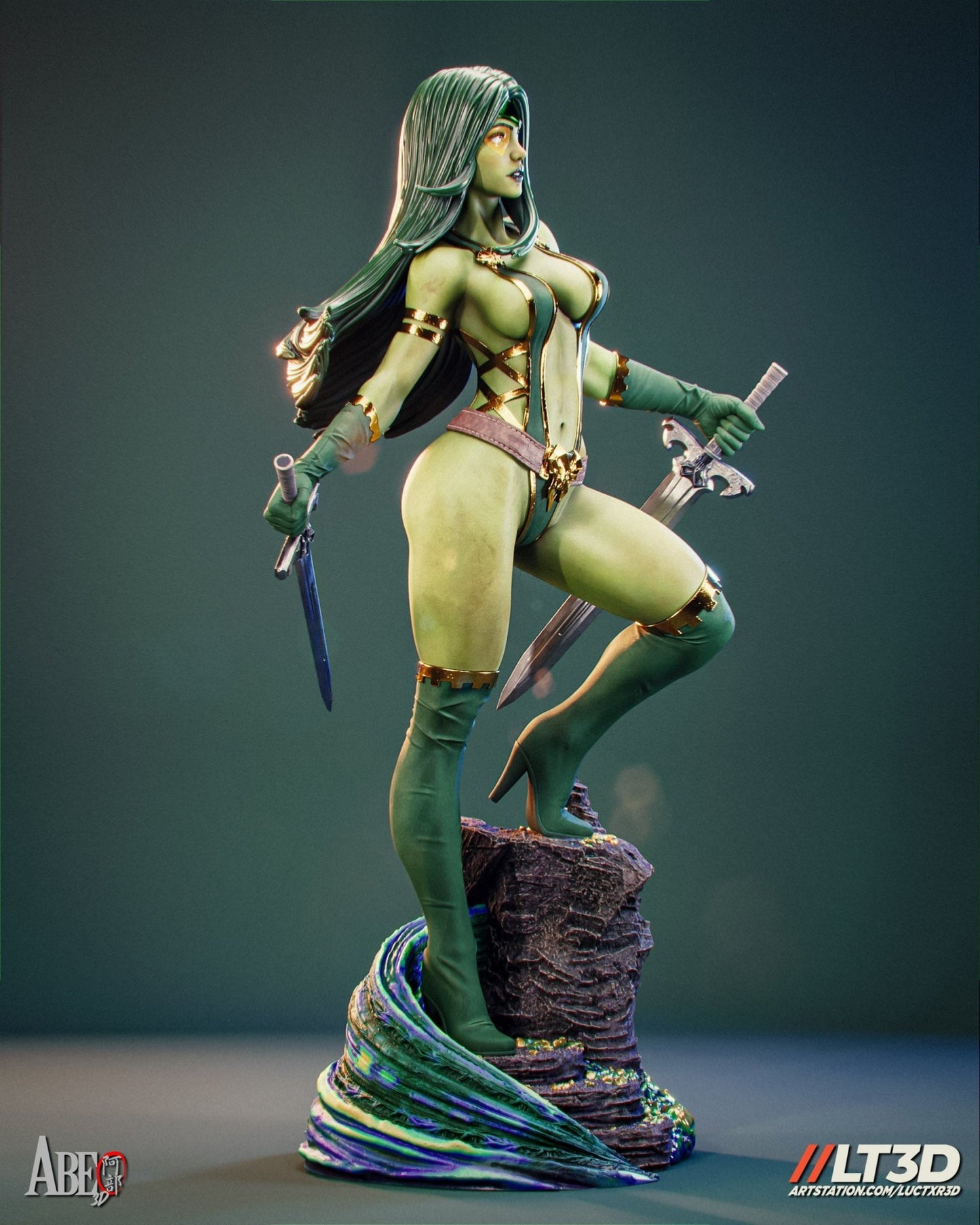 Gamora - Abe3D - Dark Forge Arts