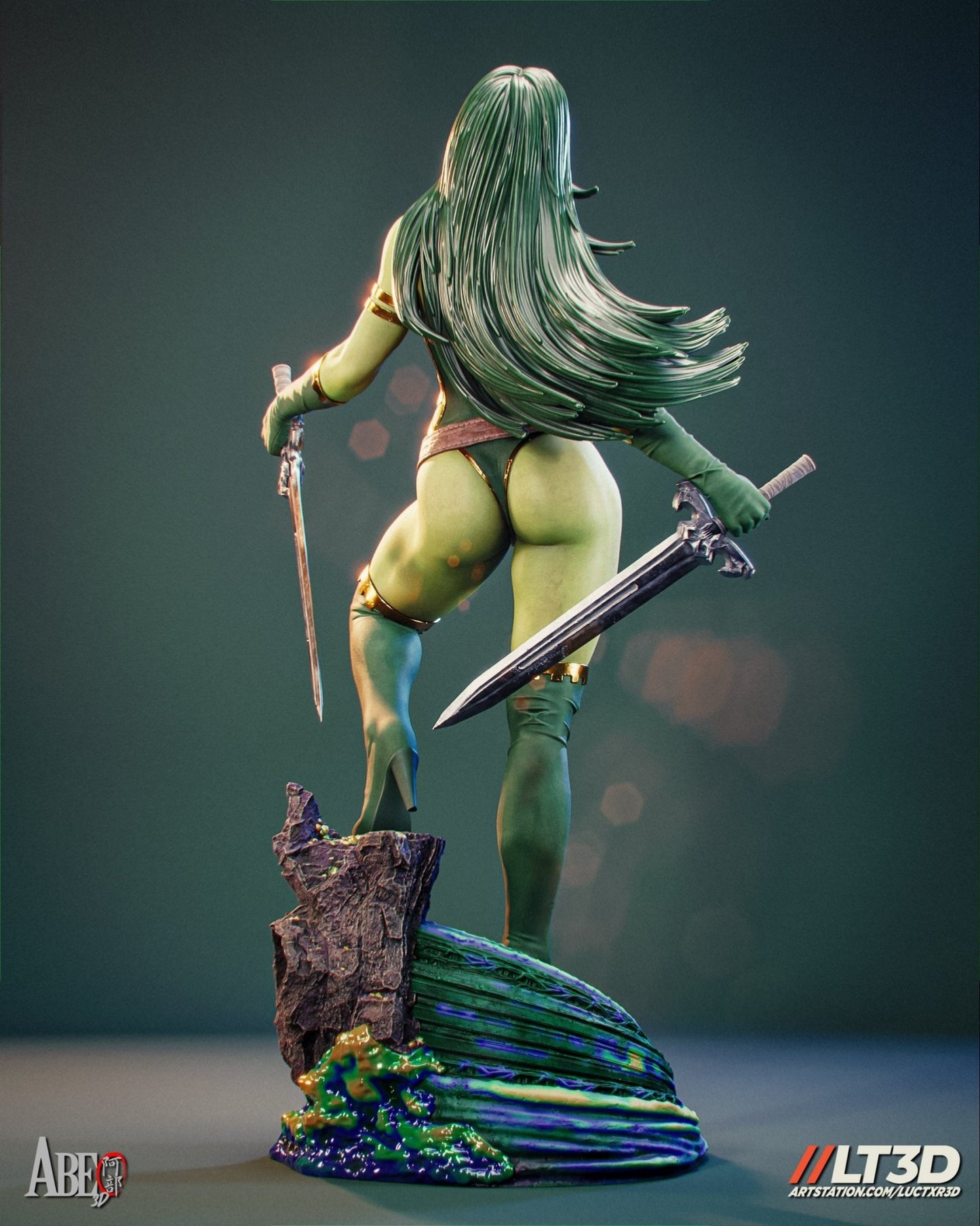 Gamora - Abe3D - Dark Forge Arts
