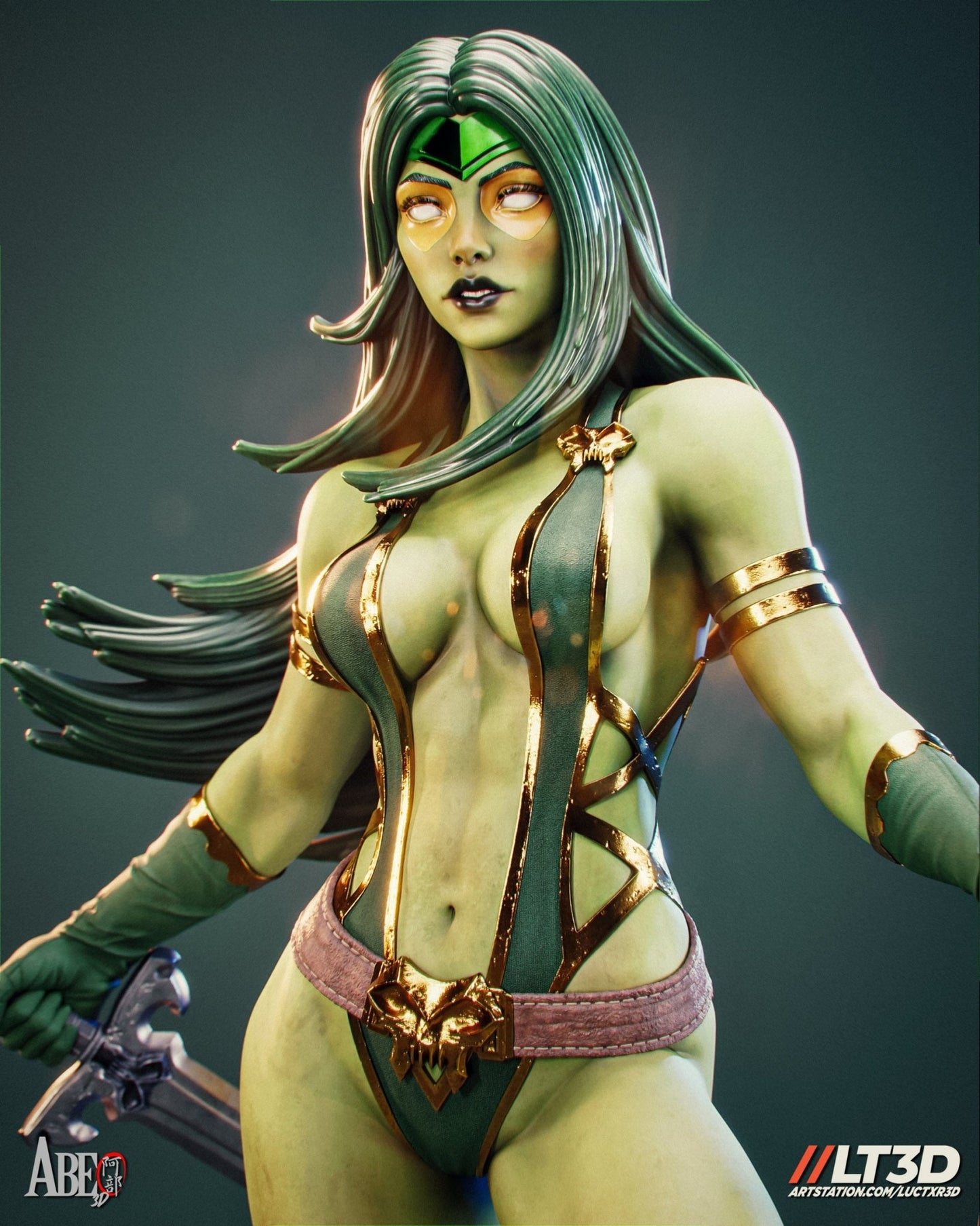 Gamora - Abe3D - Dark Forge Arts