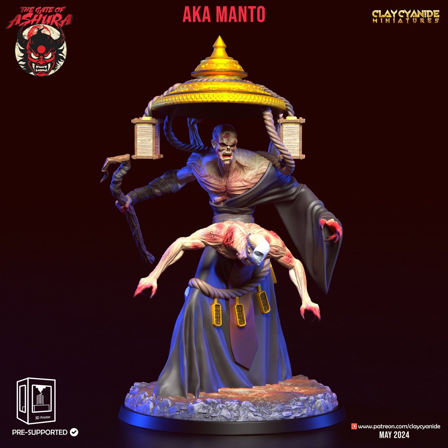 Gate of Ashura - ClayCyanide - Dark Forge Arts