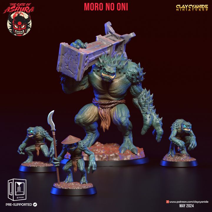 Gate of Ashura - ClayCyanide - Dark Forge Arts