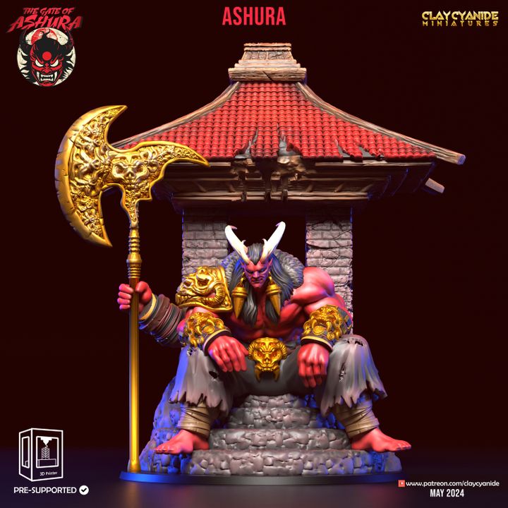Gate of Ashura - ClayCyanide - Dark Forge Arts