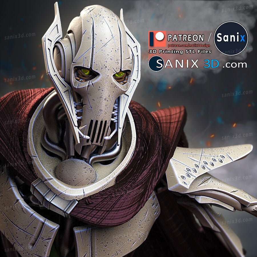 General Grievous - Sanix3D - Dark Forge Arts