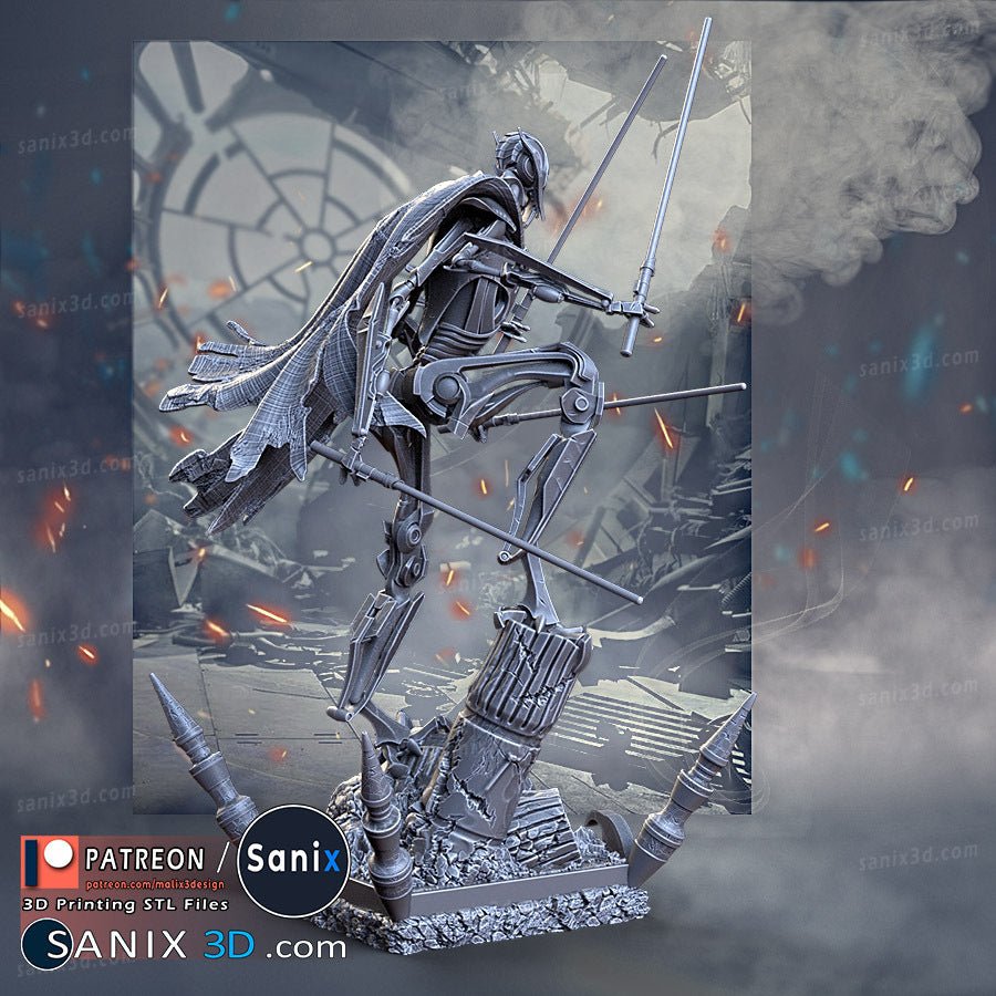 General Grievous - Sanix3D - Dark Forge Arts