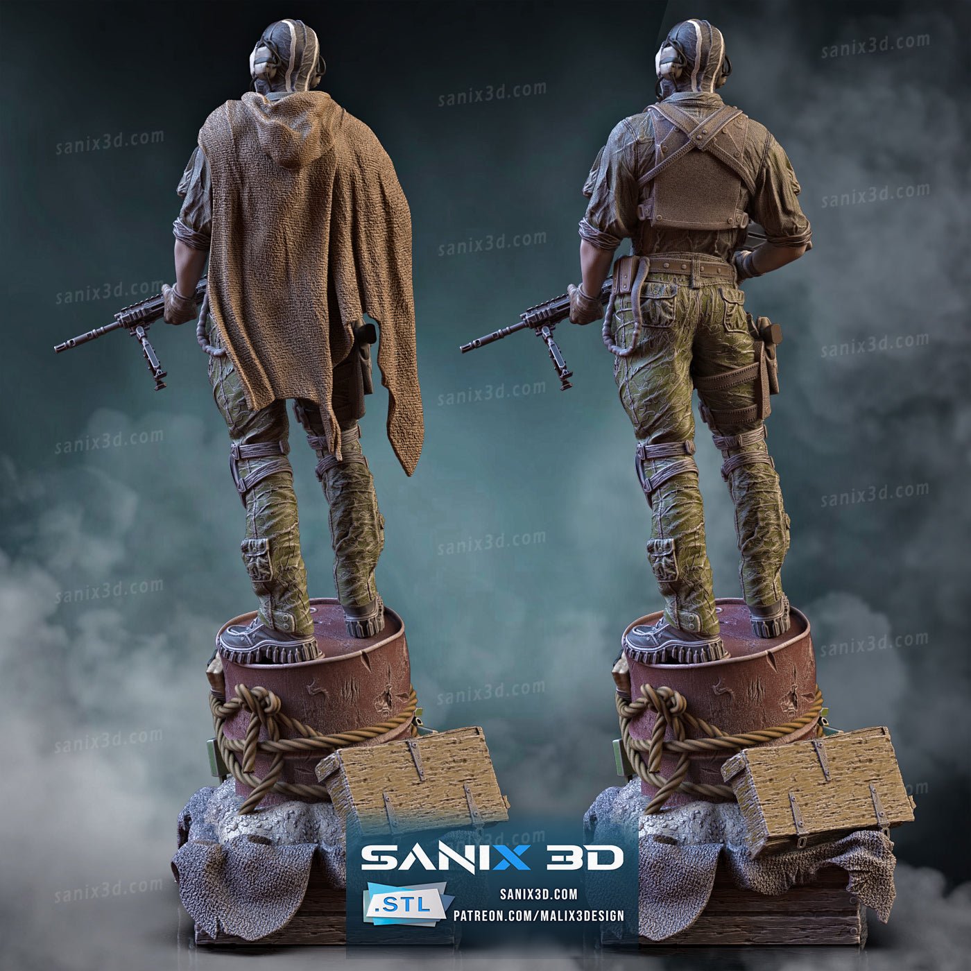 Ghost - Sanix3D - Dark Forge Arts