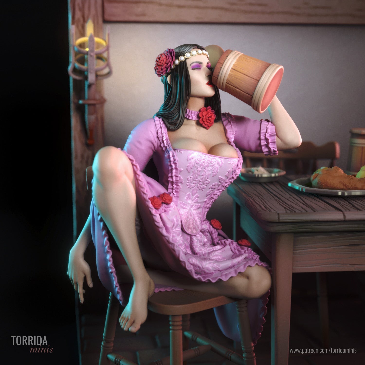 Gisela - Torrida Minis - Dark Forge Arts