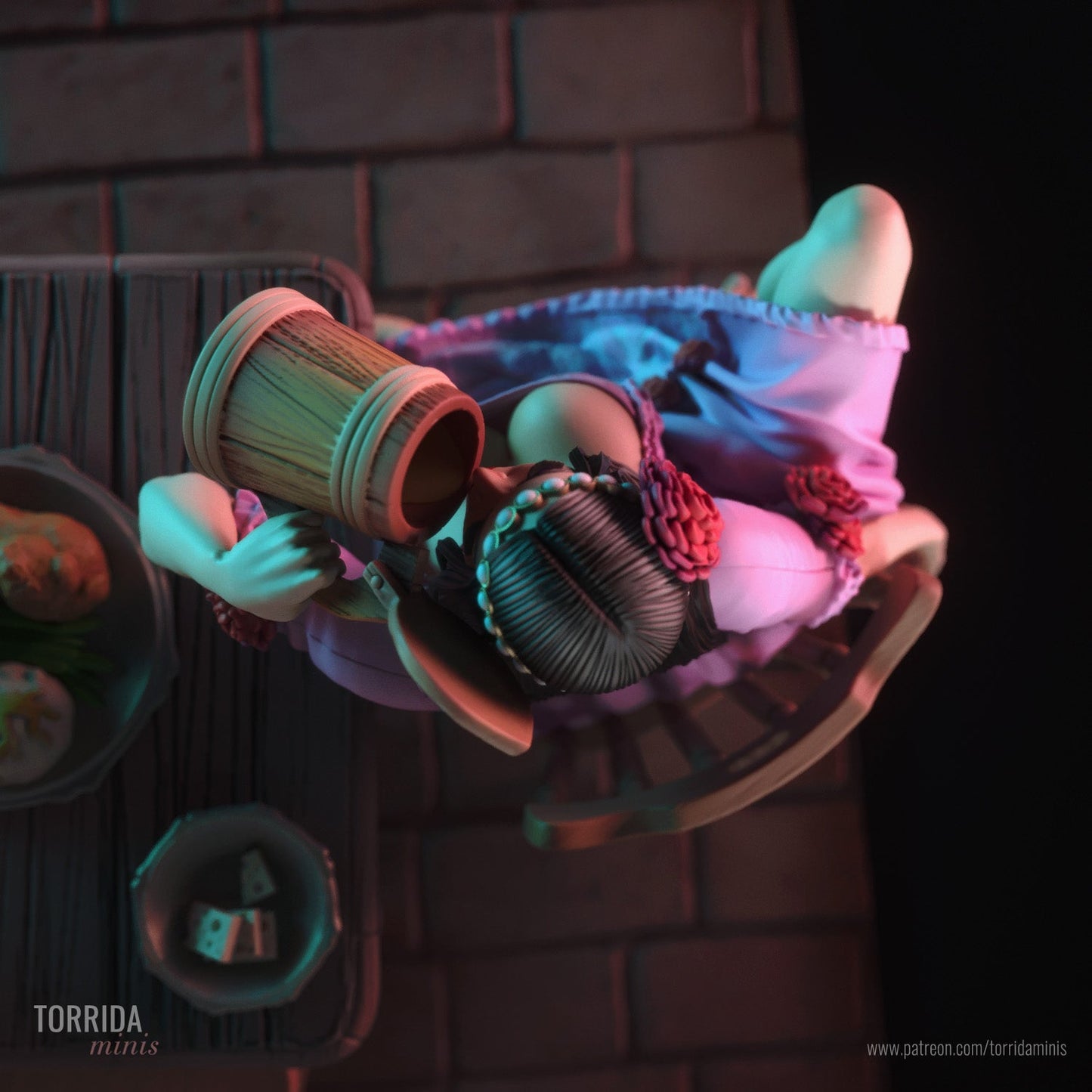Gisela - Torrida Minis - Dark Forge Arts
