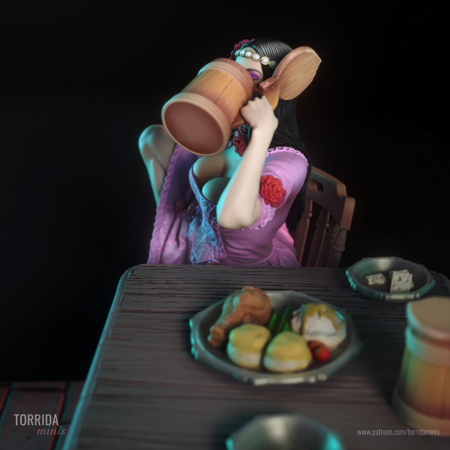 Gisela - Torrida Minis - Dark Forge Arts