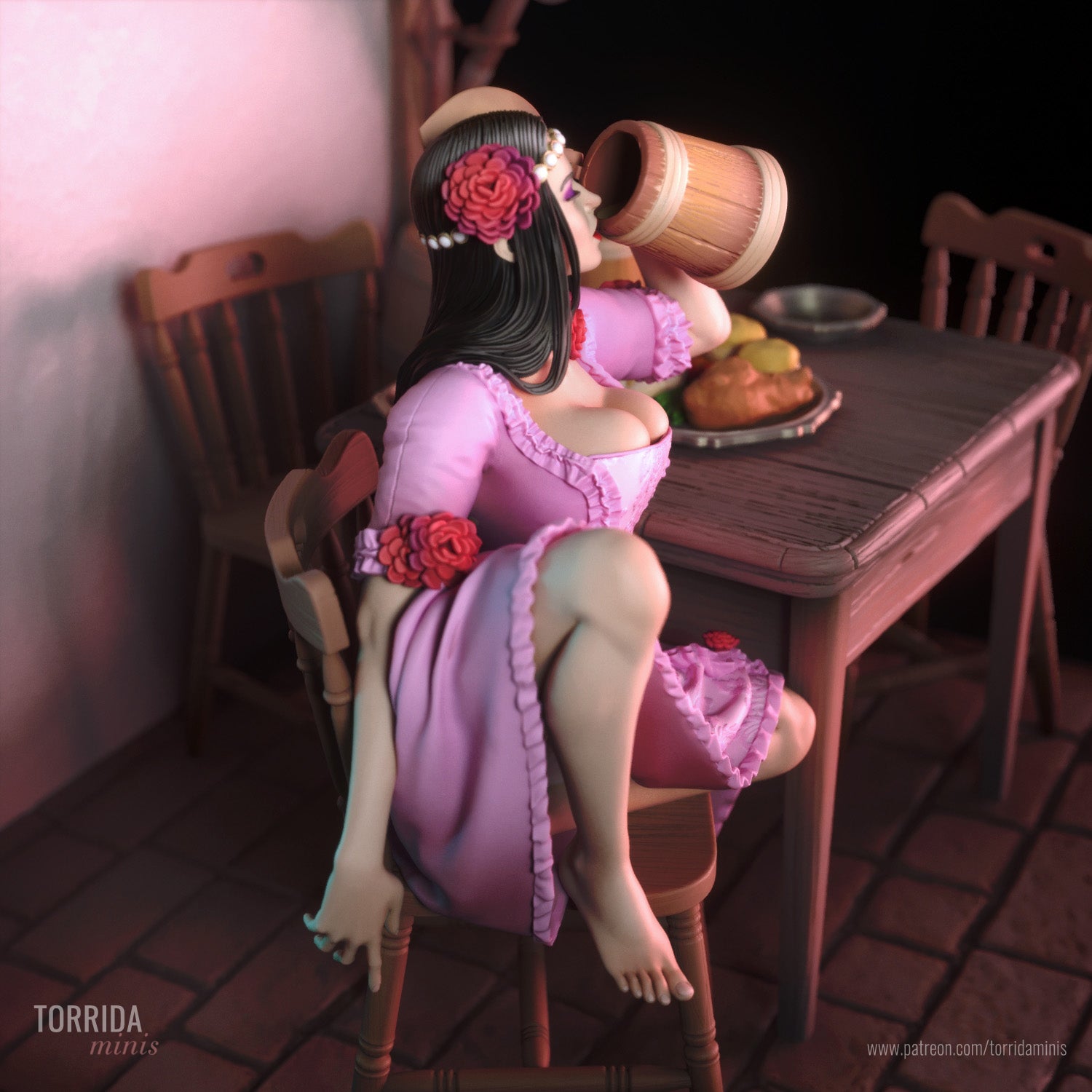 Gisela - Torrida Minis - Dark Forge Arts