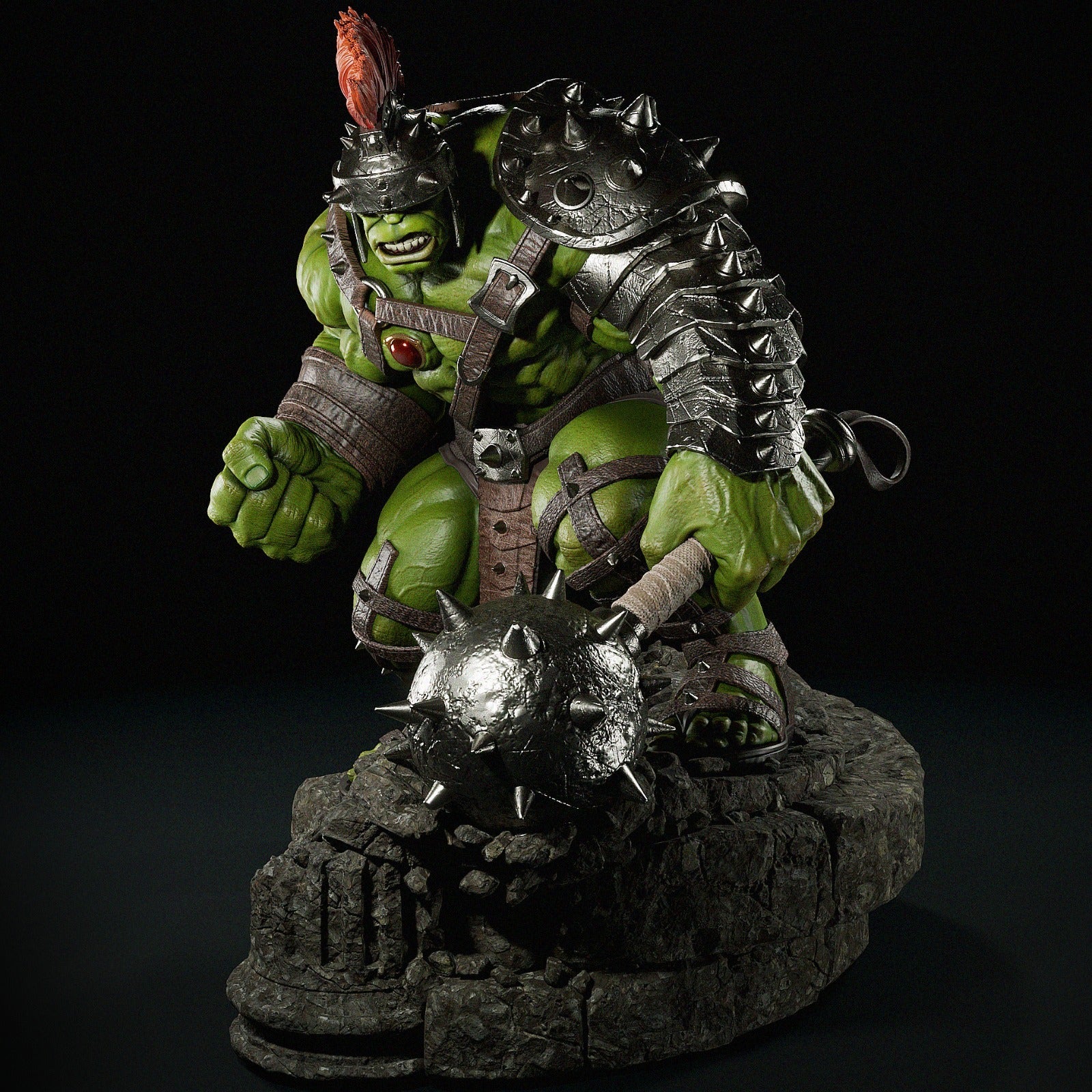 Gladiator Hulk - CA 3D Studios - Dark Forge Arts