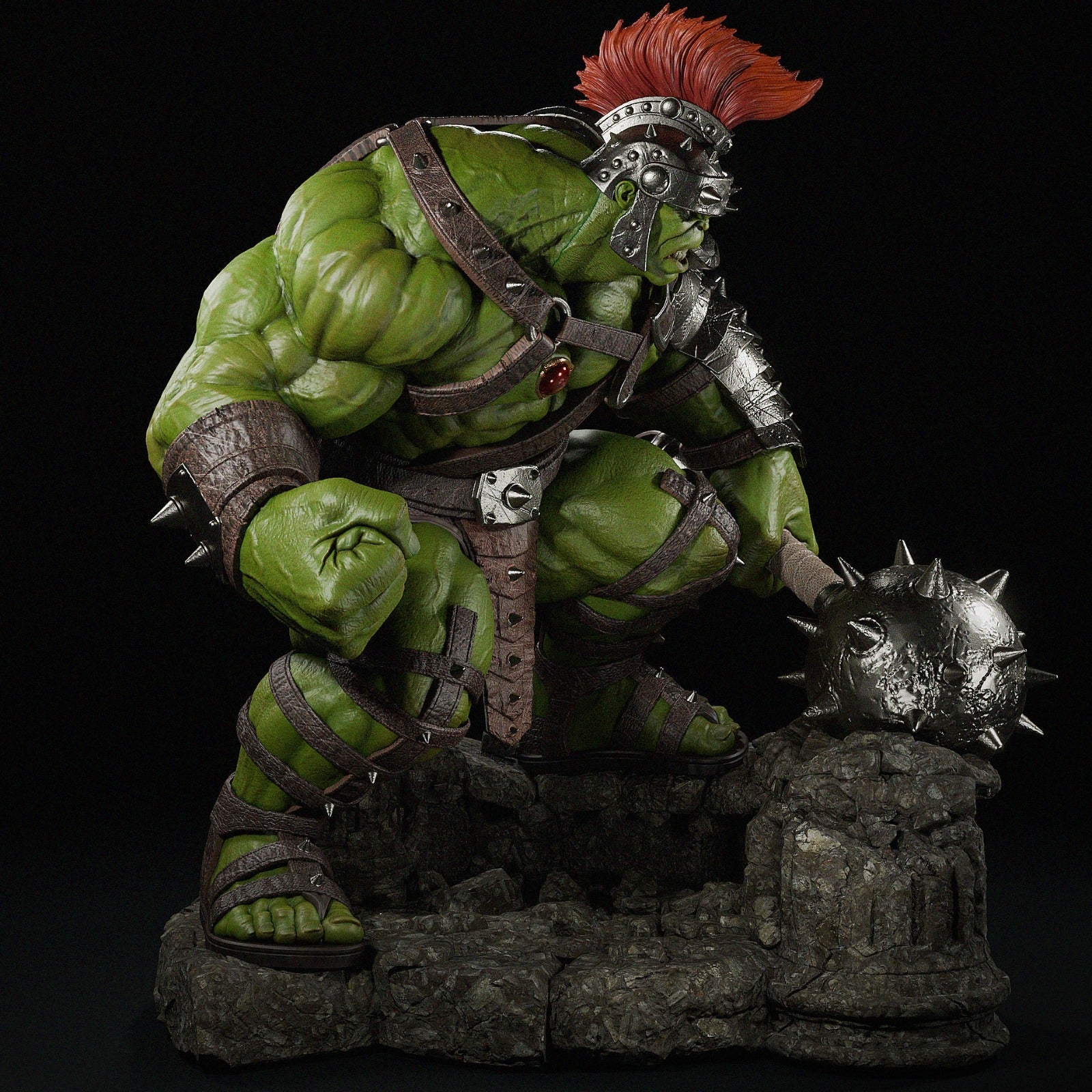 Gladiator Hulk - CA 3D Studios - Dark Forge Arts