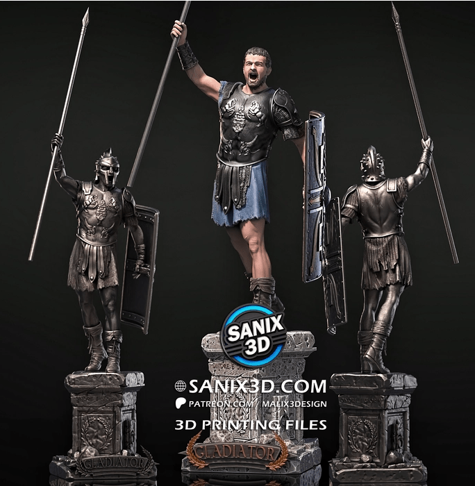 Gladiator - Sanix3D - Dark Forge Arts