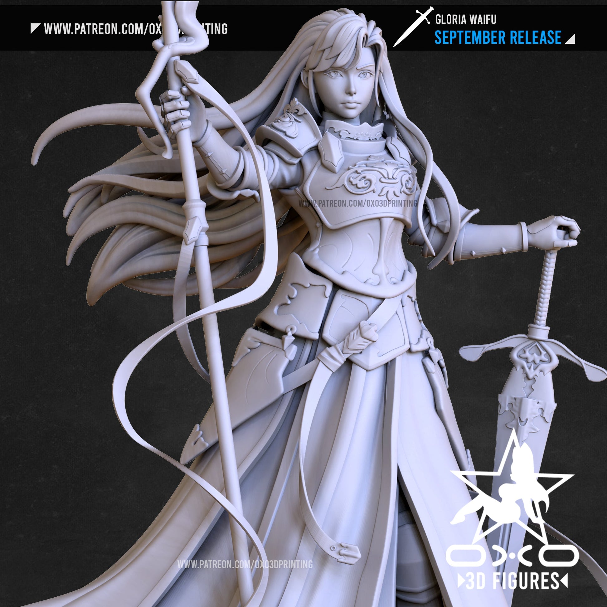 Gloria - OXO3D - Dark Forge Arts
