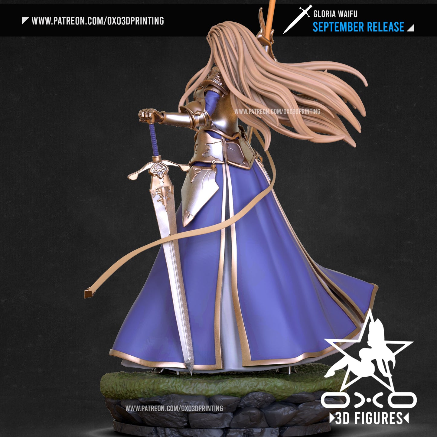 Gloria - OXO3D - Dark Forge Arts