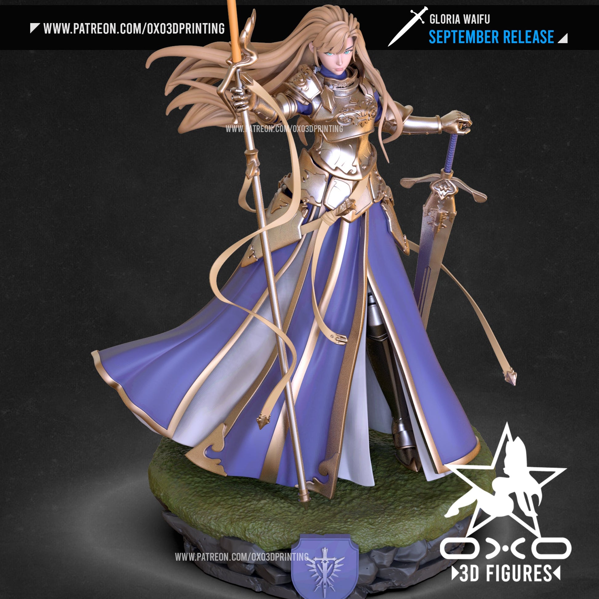 Gloria - OXO3D - Dark Forge Arts