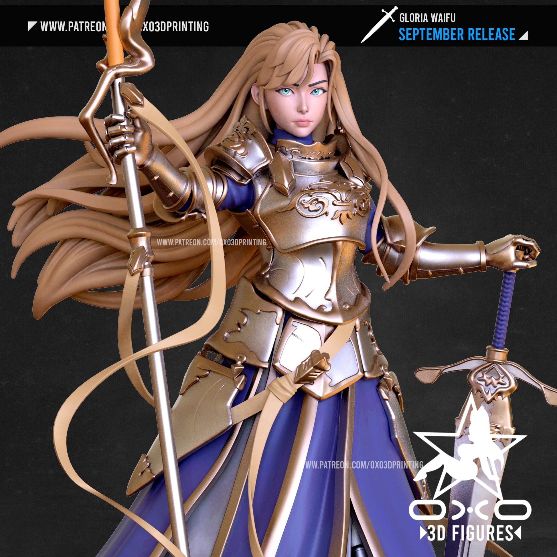 Gloria - OXO3D - Dark Forge Arts