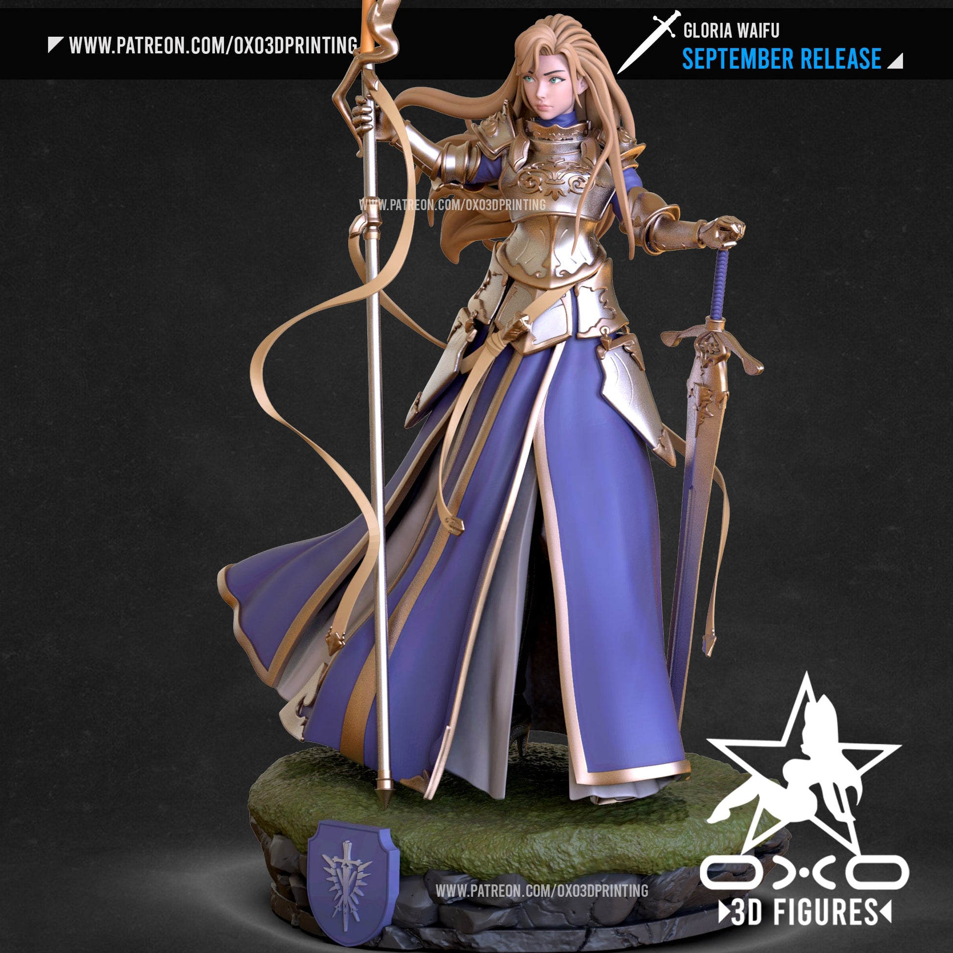 Gloria - OXO3D - Dark Forge Arts