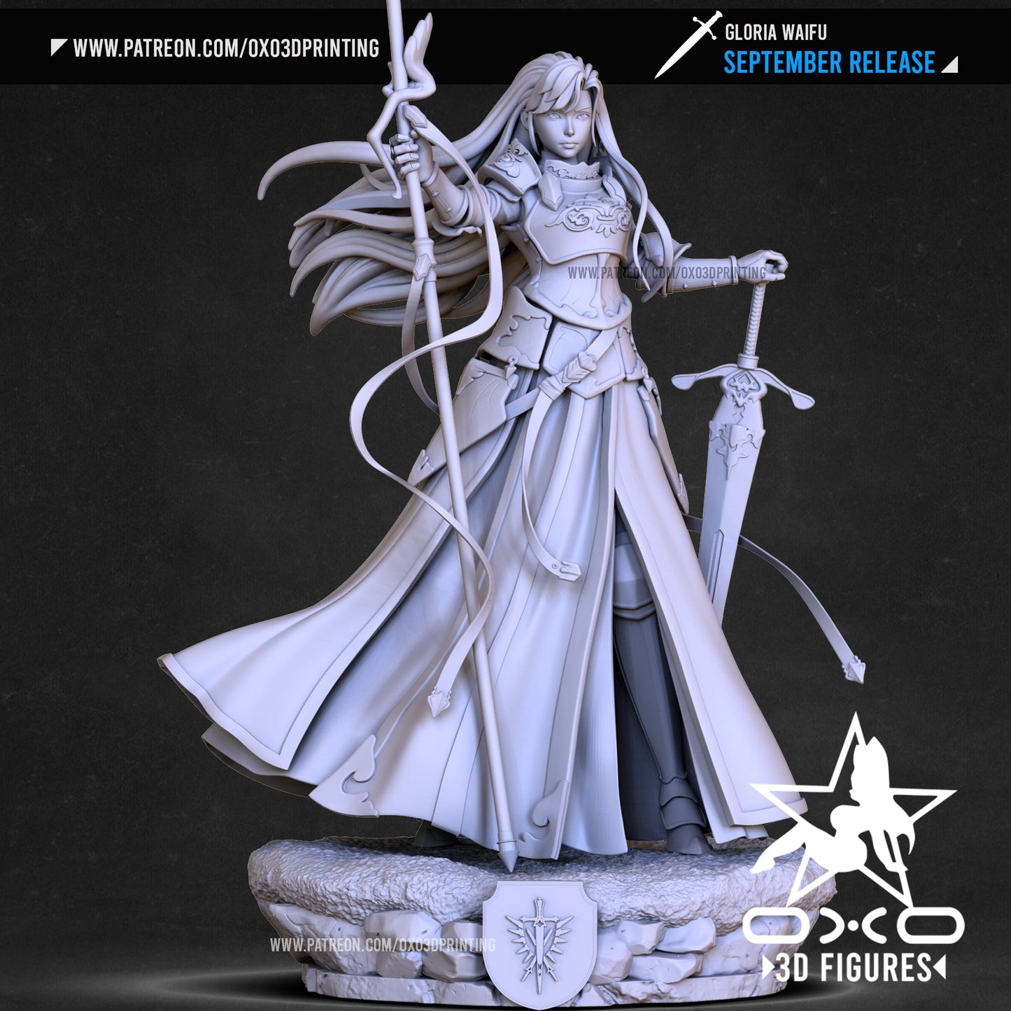 Gloria - OXO3D - Dark Forge Arts
