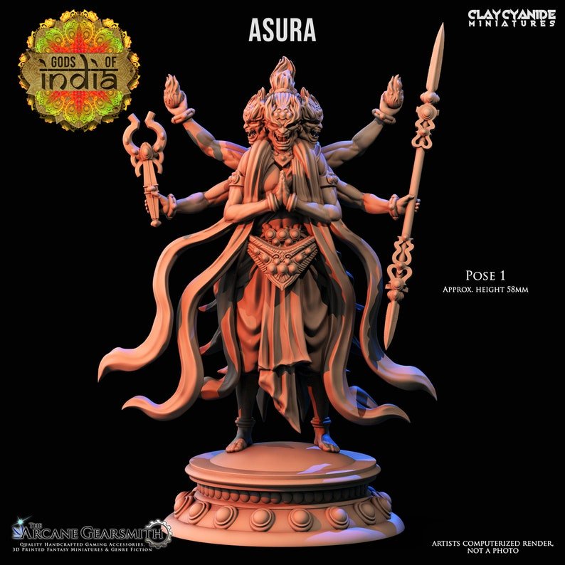 Gods Of India - ClayCyanide - Dark Forge Arts