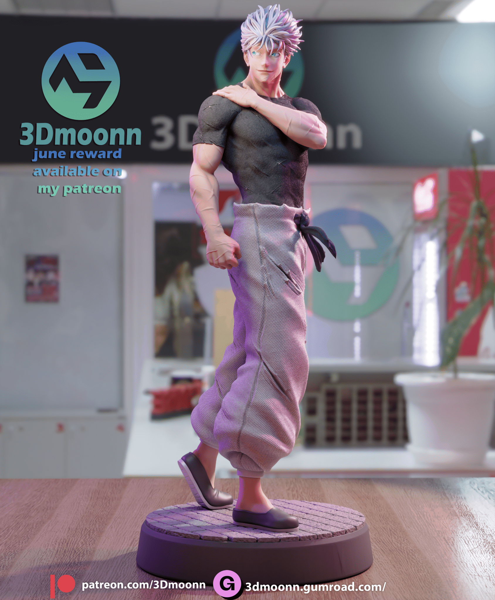 Gojo - 3DMoonn - Dark Forge Arts