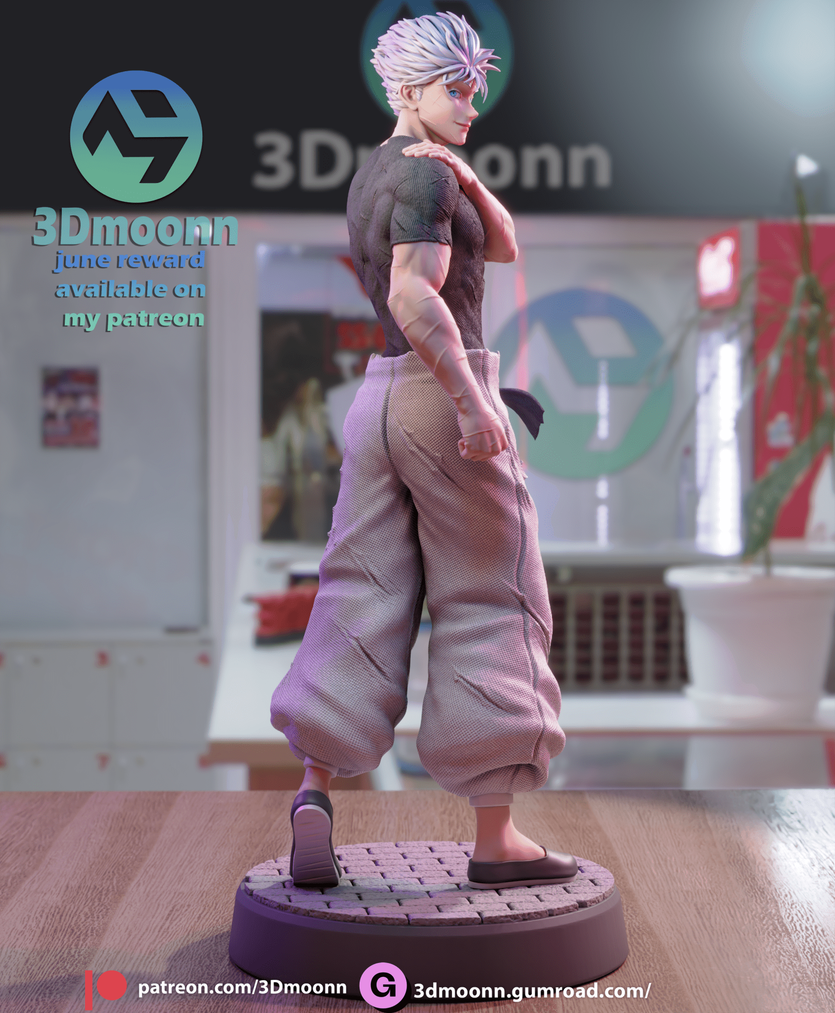 Gojo - 3DMoonn - Dark Forge Arts