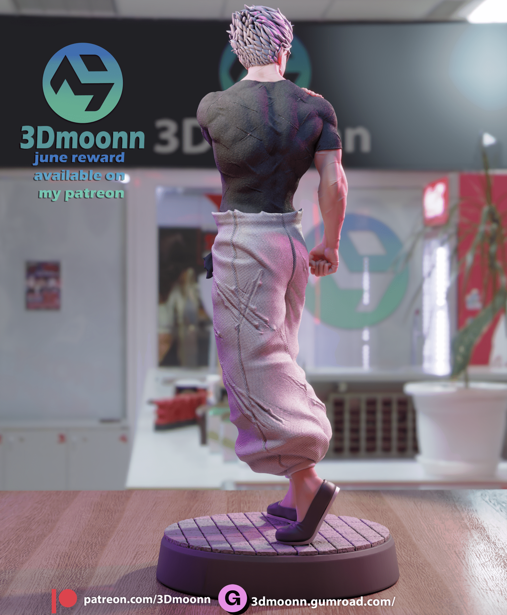 Gojo - 3DMoonn - Dark Forge Arts