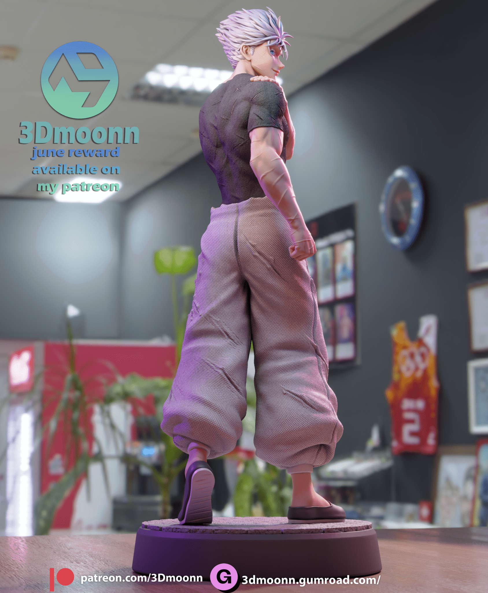 Gojo - 3DMoonn - Dark Forge Arts