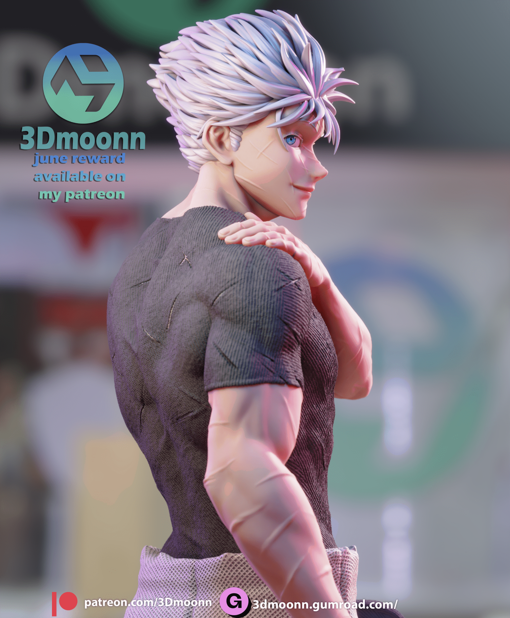 Gojo - 3DMoonn - Dark Forge Arts