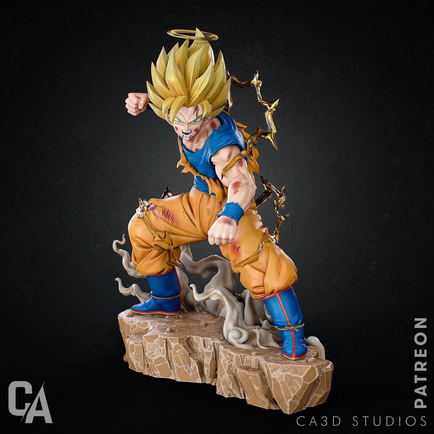 Goku - CA 3D Studios - Dark Forge Arts