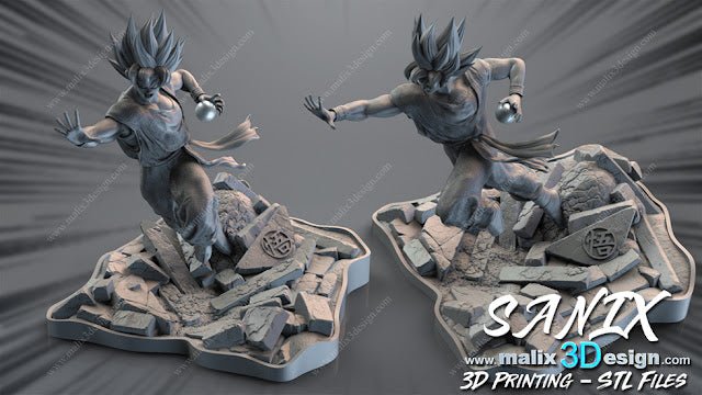 Goku - Sanix3D - Dark Forge Arts