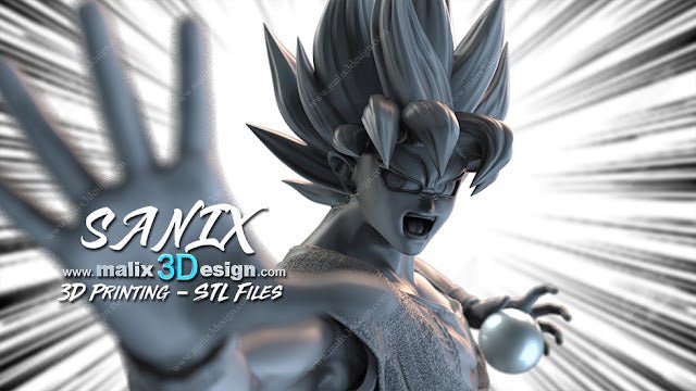 Goku - Sanix3D - Dark Forge Arts