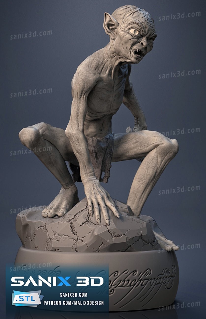 Gollum - Sanix3D - Dark Forge Arts