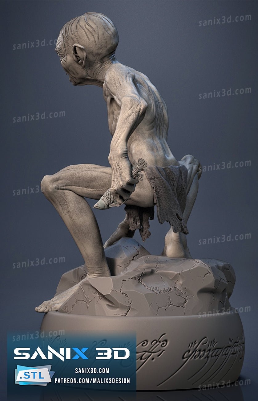 Gollum - Sanix3D - Dark Forge Arts