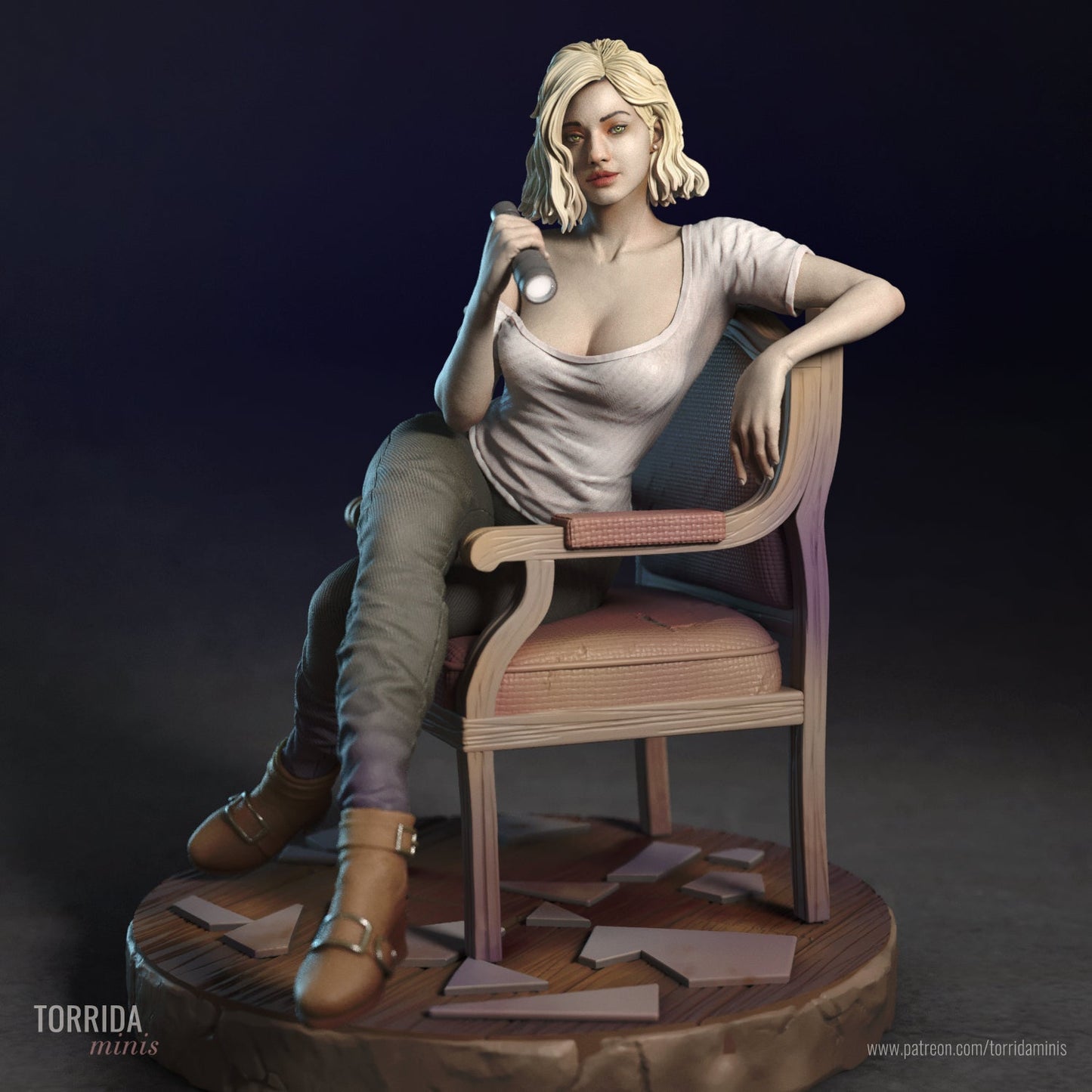 Grace Ashcroft - Torrida Minis - Dark Forge Arts