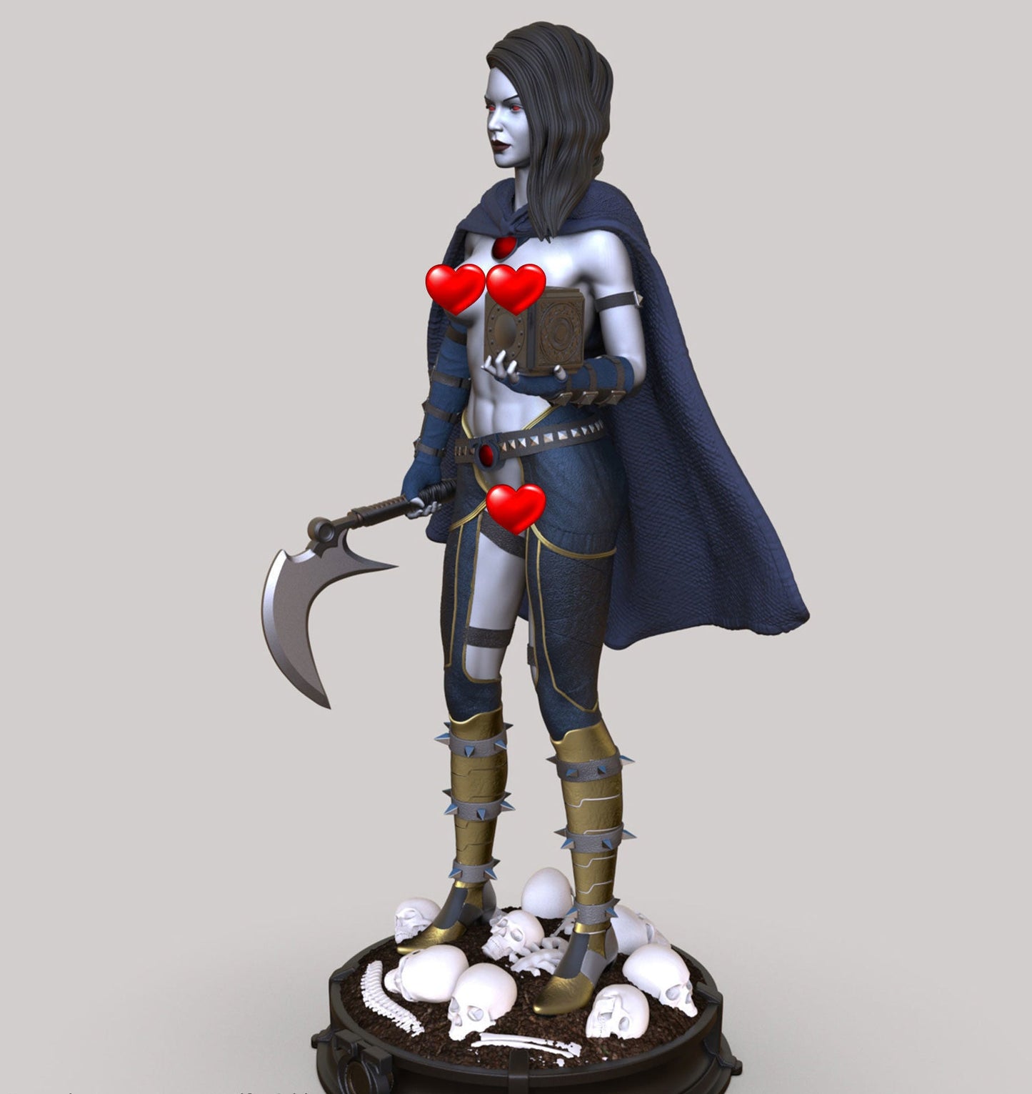 Grail - Daughter of Darkseid - Artifex3D - Dark Forge Arts