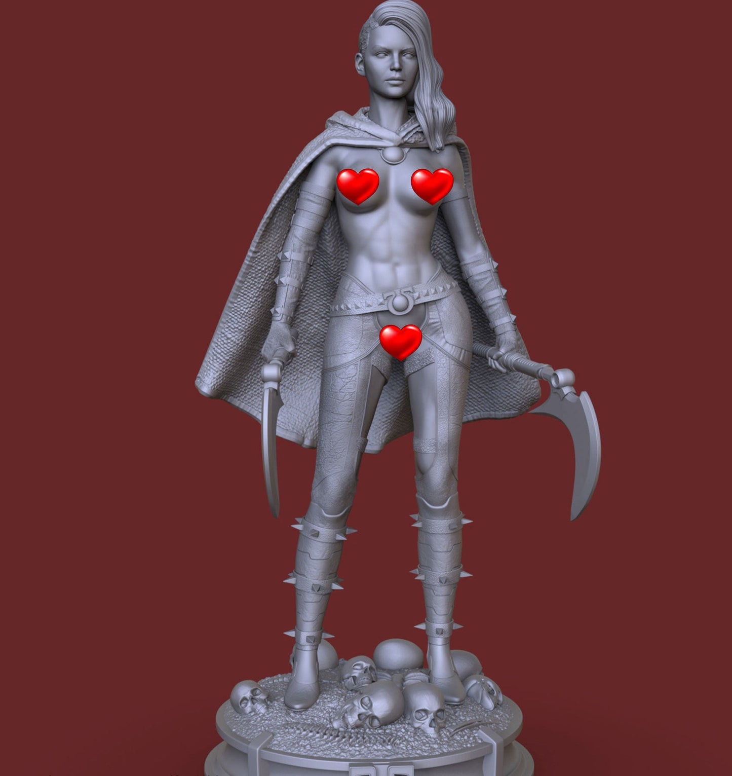 Grail - Daughter of Darkseid - Artifex3D - Dark Forge Arts