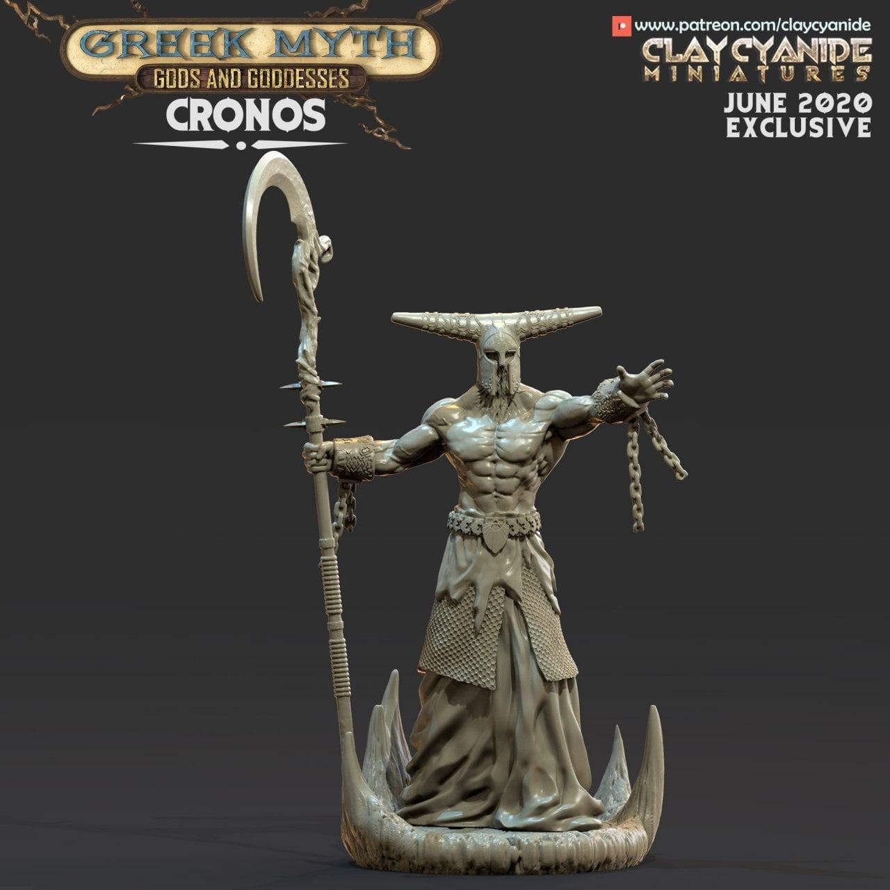 Greek Myth - Gods and Goddesses - ClayCyanide - Dark Forge Arts