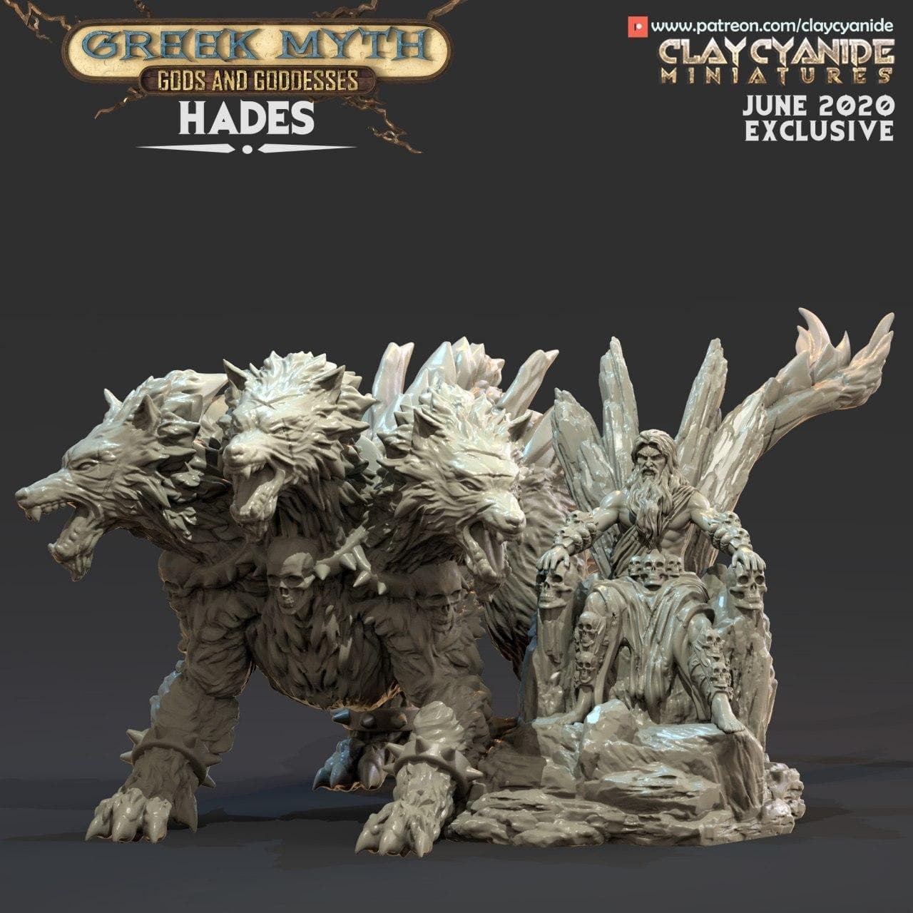 Greek Myth - Gods and Goddesses - ClayCyanide - Dark Forge Arts