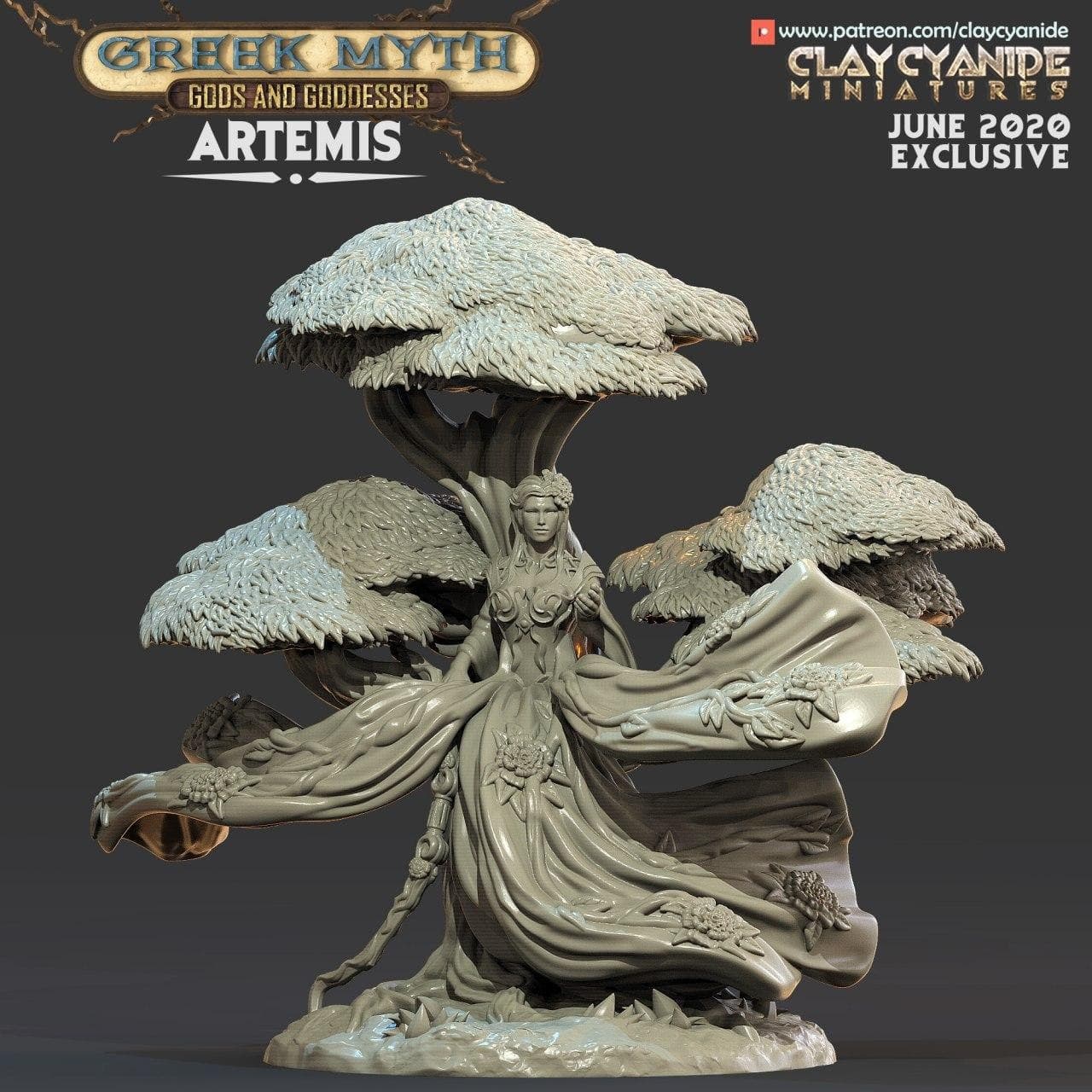 Greek Myth - Gods and Goddesses - ClayCyanide - Dark Forge Arts