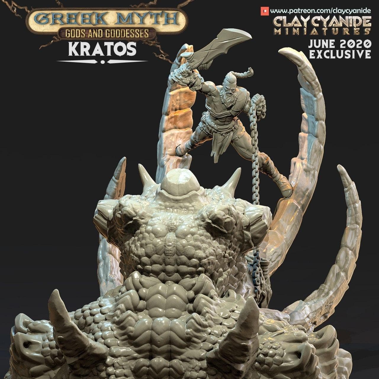 Greek Myth - Gods and Goddesses - ClayCyanide - Dark Forge Arts