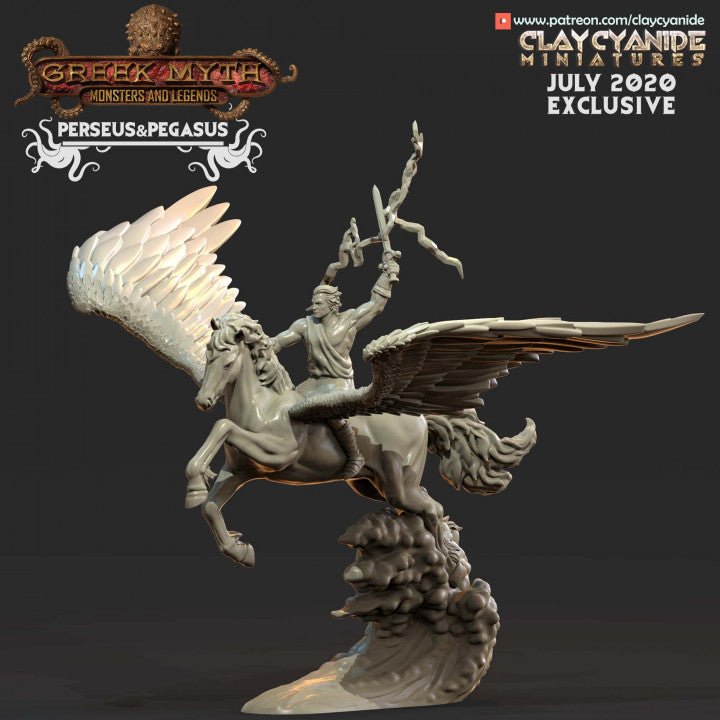 Greek Myth - Monsters and Legends - ClayCyanide - Dark Forge Arts