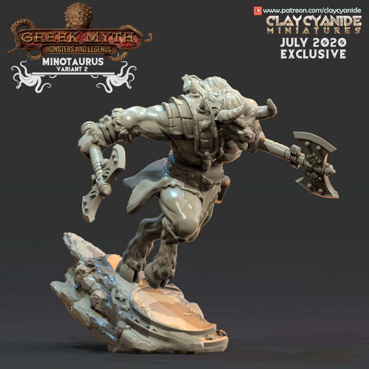 Greek Myth - Monsters and Legends - ClayCyanide - Dark Forge Arts