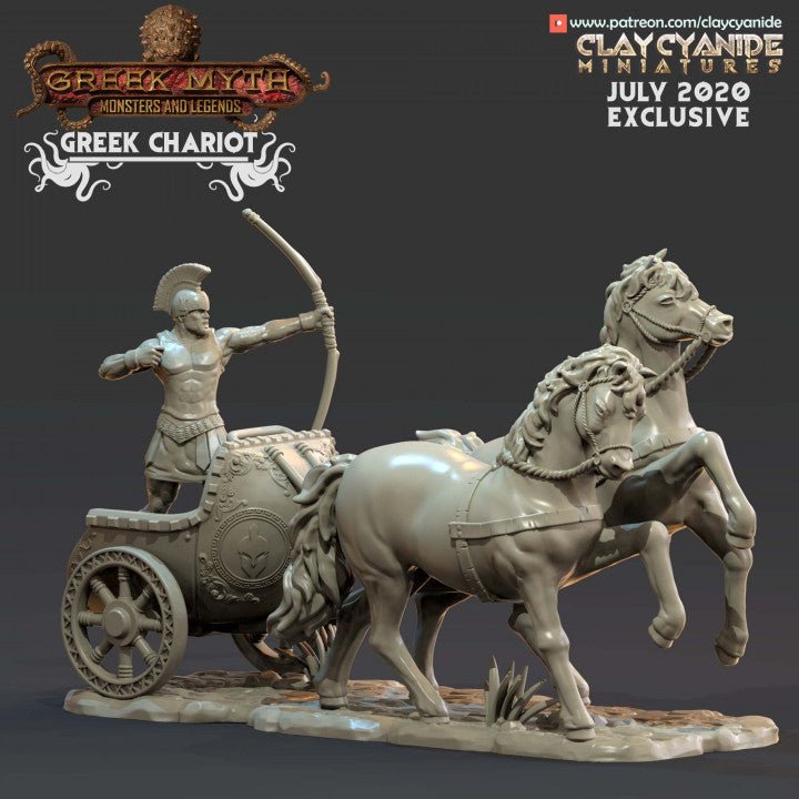 Greek Myth - Monsters and Legends - ClayCyanide - Dark Forge Arts