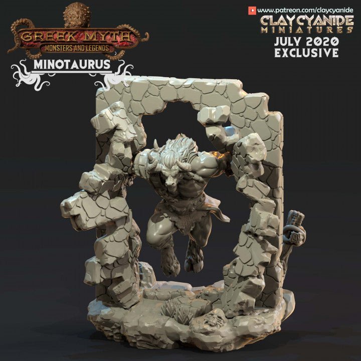 Greek Myth - Monsters and Legends - ClayCyanide - Dark Forge Arts