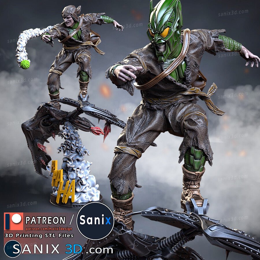 Green Goblin - Sanix3D - Dark Forge Arts