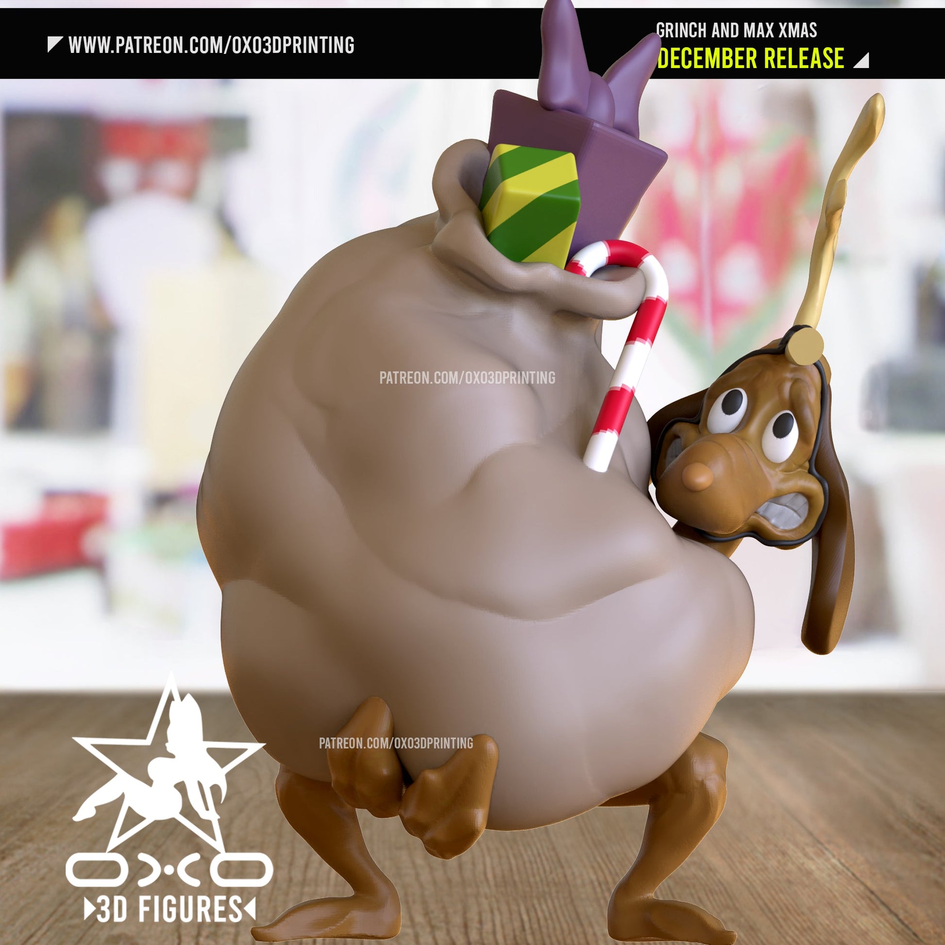 Grinch - OXO3D - Dark Forge Arts