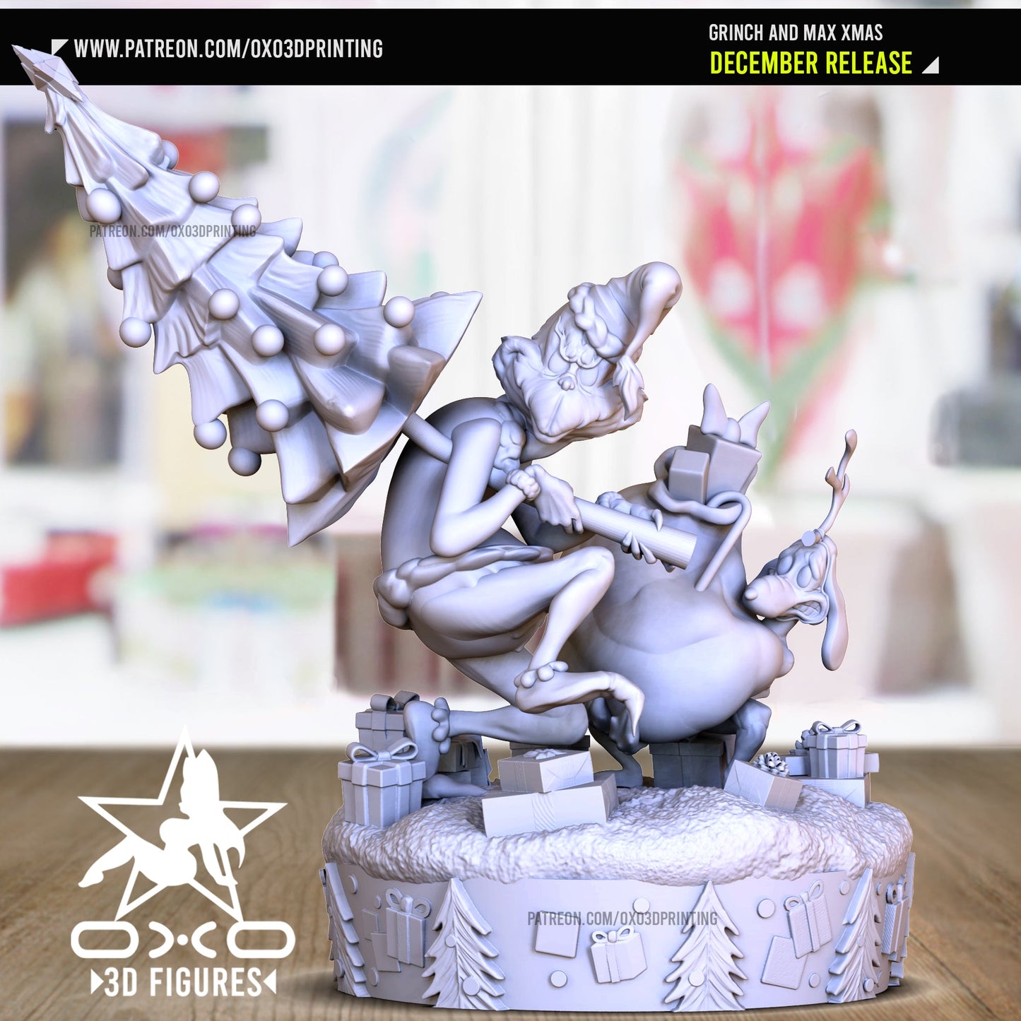 Grinch - OXO3D - Dark Forge Arts
